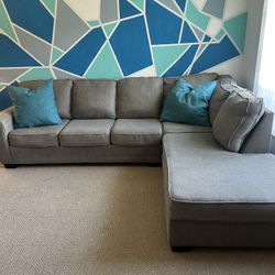 Ashley Furniture L Sectional Couch $400