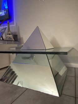 Rare Pyramid Coffee Table