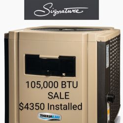 Thermeau 105,000 BTU Signature Series Pool Heat Pump