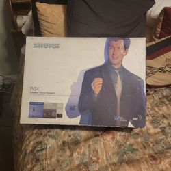 New Shure PGX Lavalier Vocal System.