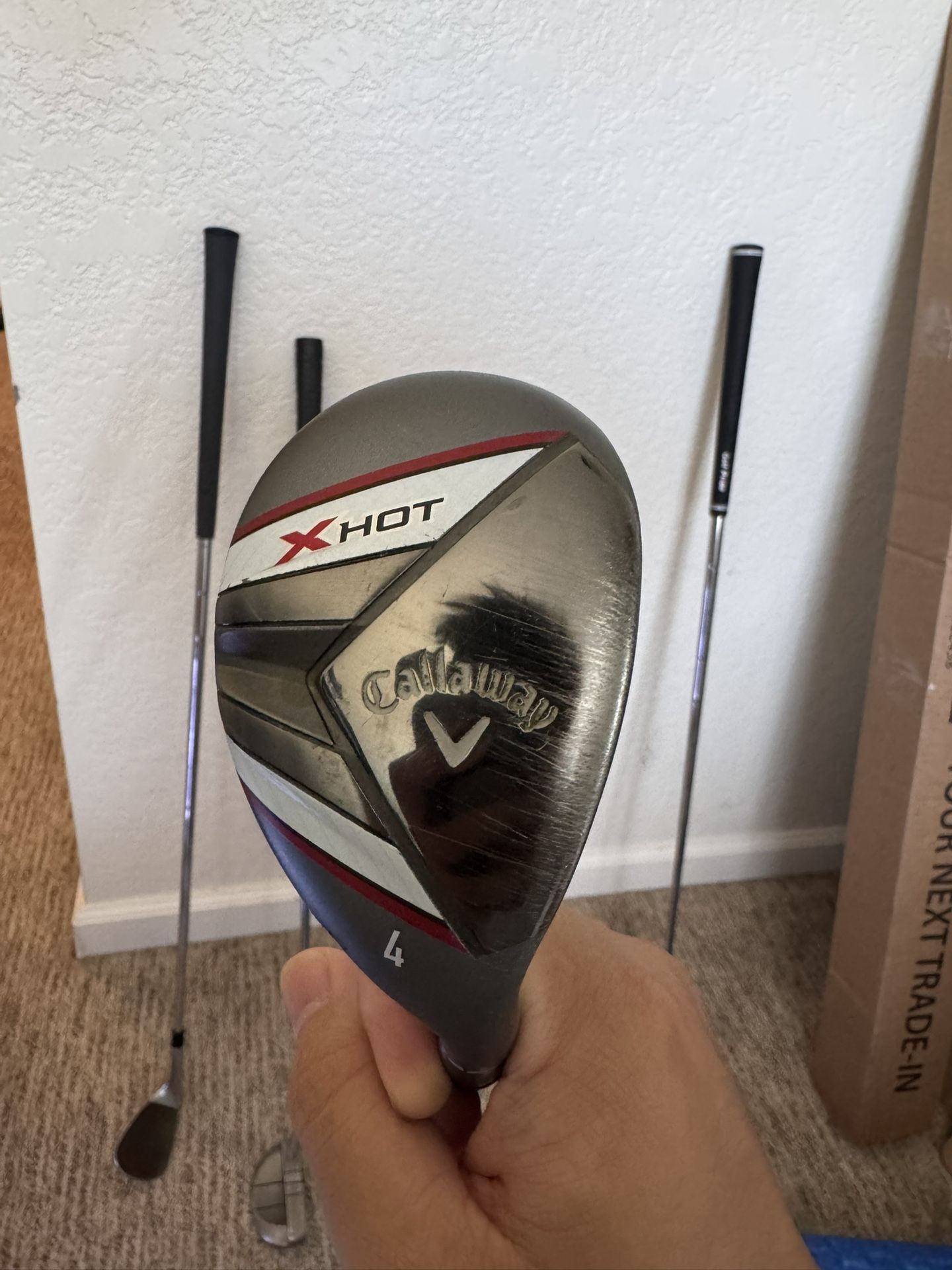 Callaway X Hot 5 Hybrid 25 Deg Graphite A Senior Flex Right-Handed