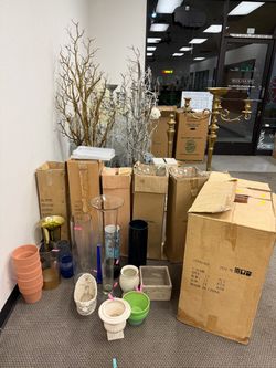 Wedding and Event Decorations, Vases, Accents, Ect