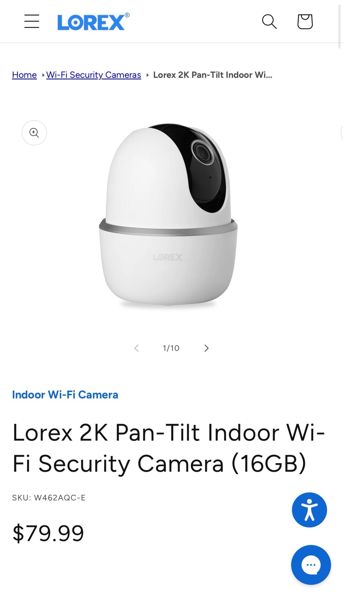 Lorex 2k Indoor Camera