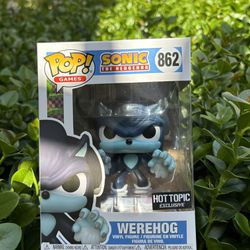 Funko Pop! Sonic The Hedgehog Werehog Hot Topic Exclusive -NO TRADES-NO OFFERS-PRICE FIRM