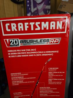 Craftsman V20 Brushless Cordless Pole Saw