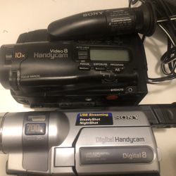2 Sony Camcorders