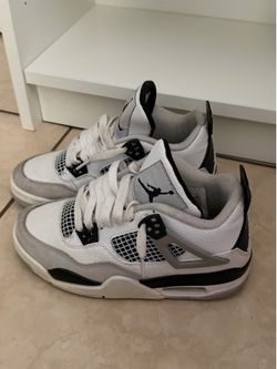 Retro military black Jordon 4s