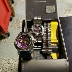 Renato Cyclops Collezioni And T-Rex Hybrid Watches