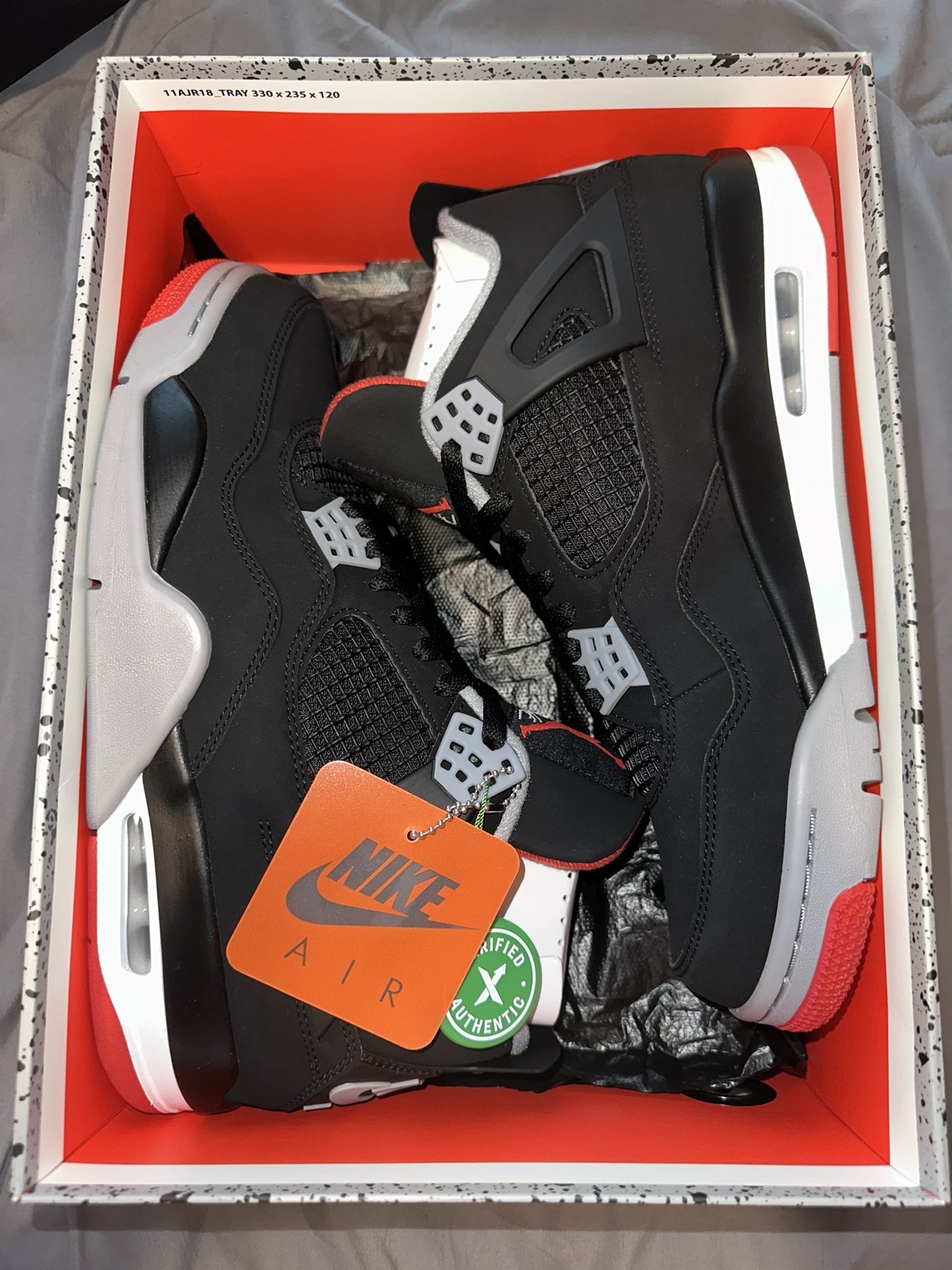 Jordan 4 Bred (2019 Release)