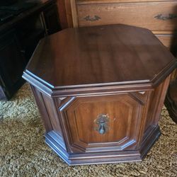 Vintage side tables and coffee table
