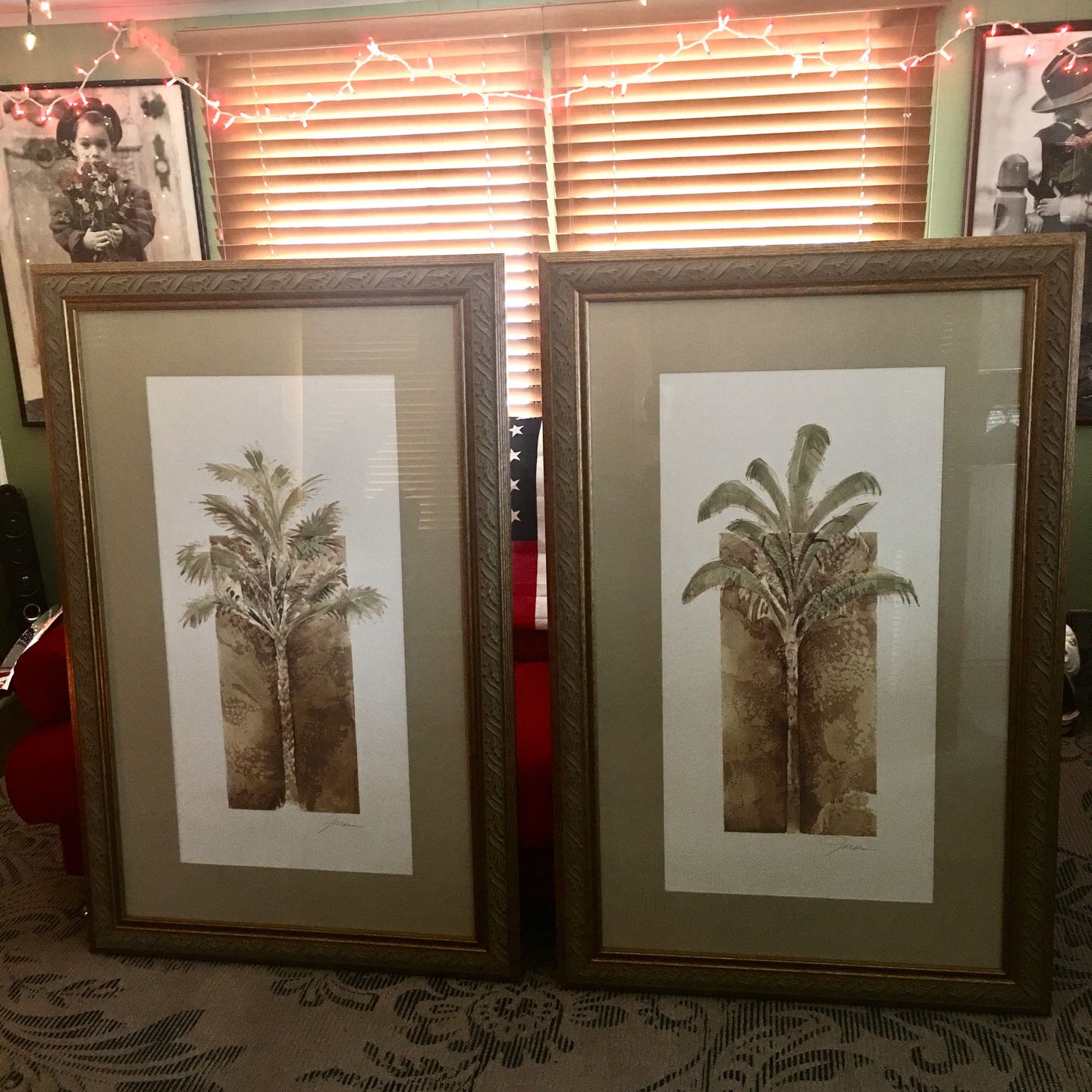 Frames 2 only wood etched 55-30”