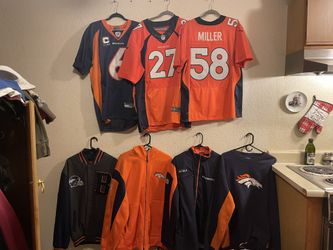 NFL DENVER BRONCOS GEAR PLUS JERSEYS. 