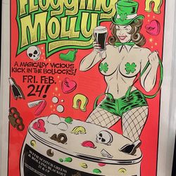 Flogging Molly 2006 Concert Poster by Stainboy