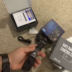 Dog Bark Collar, Smart Bark Collar with 5 Adjustable Sensitivity for Large Medium Dogs, Automatic Anti Barking Training Collar with Beep Vibration Sho