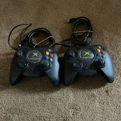 Original Xbox Controllers (non working)