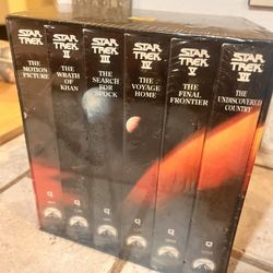 Star Trek VHS Set -sealed