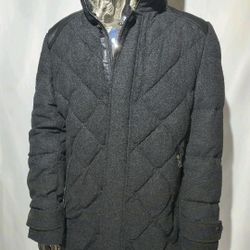 Bosideng  Mens Goose Down Jacket, Rabbit Fur Collar