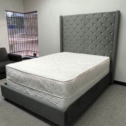 Tall Headboards King Queen Twin Full Sizes Frames Are Available 