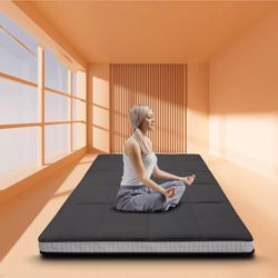 Black MOPHOTO Floor Mattress Japanese Futon Mat Tatami Floor Mattress