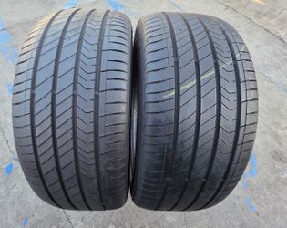 2 USED TIRES KUMHO 245/45/20