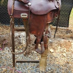 Hilson Leather Western Trail saddle 
