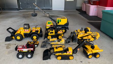 1990s Vintage Tonka Construction Toy Collection
