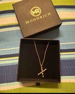 MONNRICH alphabet necklace, Letter X