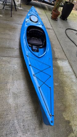 Tolee Blue Sit-In Kayak Fishing Recreational