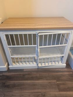 Large dog kennel