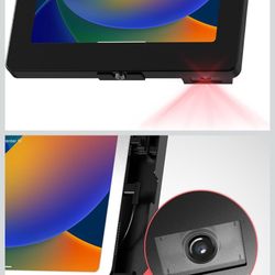 iPad Wall Mount with Barcode Scanner – CTA Anti-Theft Tablet Enclosure with Honeywell Barcode Scanner for iPad 10.9" 10th Gen, iPad 11 (A16), Pro 11",