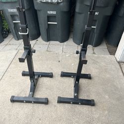Squat Stands For Weights 