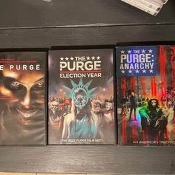The Purge - 3 movies