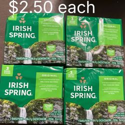 Irish Bar Soap 3ct 