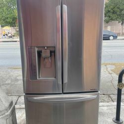 REFRIGERATOR LG 3 DOORS STAINLESS STEEL ✨️ FREE DELIVERY ✨️