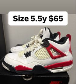 Jordan 4s size 5.5y