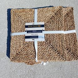 New 4 Square Placemats 