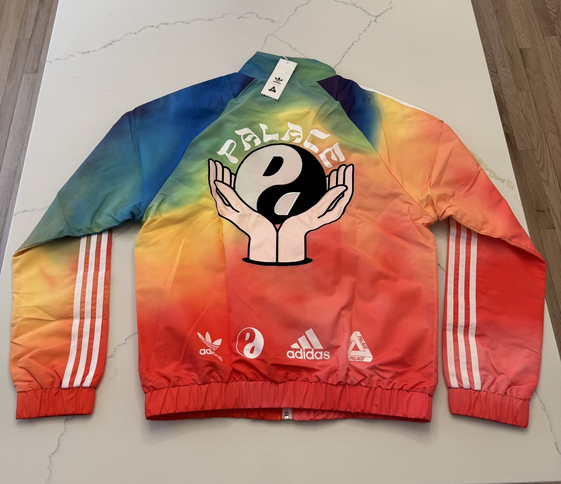 PALACE X ADIDAS F/W 21 PALASTE ZIP JACKET TIE DYE