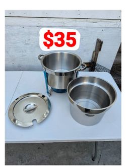 11QT Commercial Stainless Steel Buffet & Soup Warmer Stove - Heavy-Duty 304 Grade Cooktop, Large Capacity Catering Stove for Restaurants, Banquets