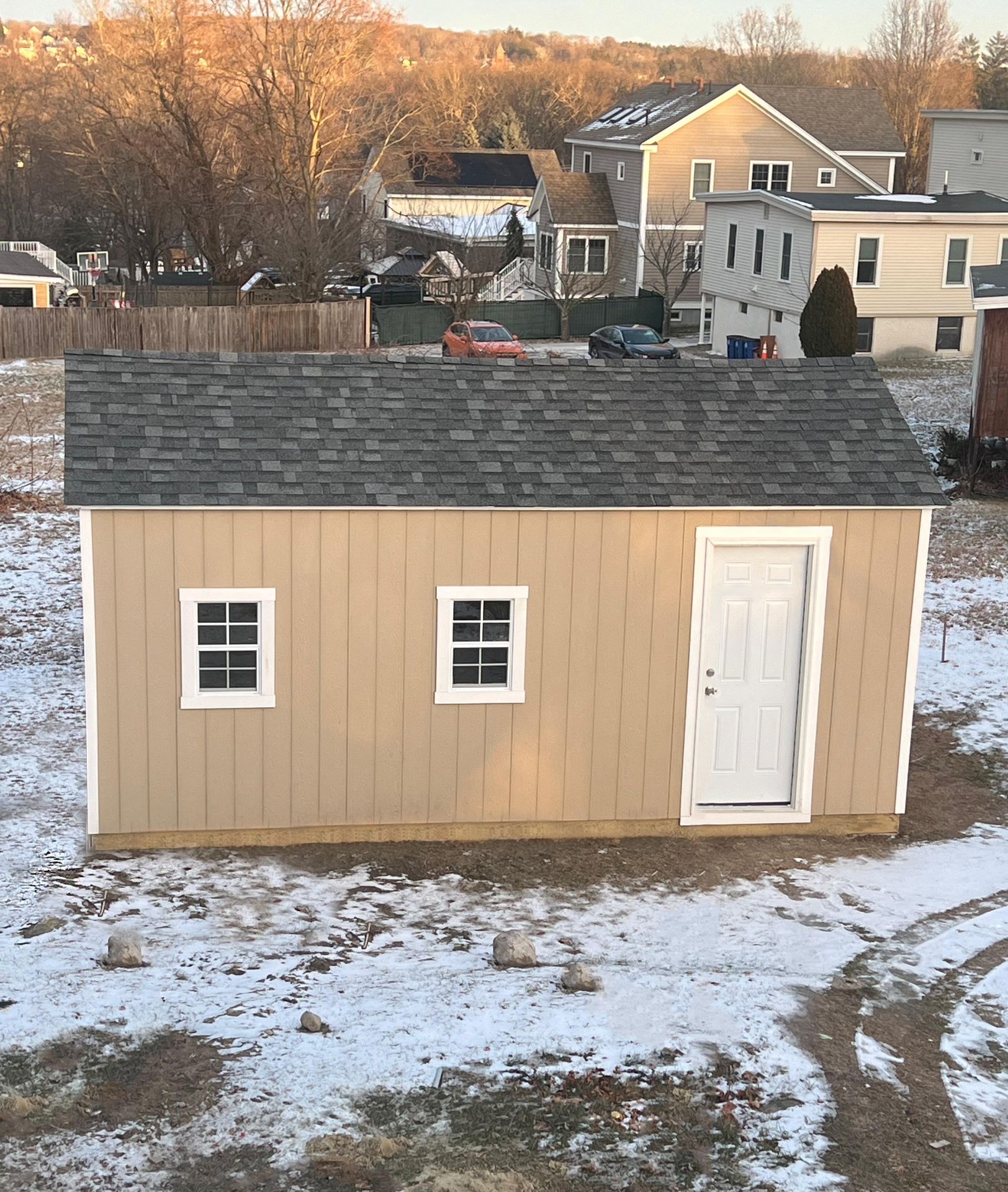 12x20 Ft. Insulated Shed (Never used).