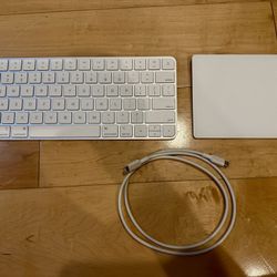 Apple Magic Keyboard and Trackpad set