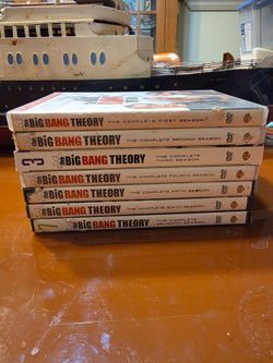 The Big Bang Theory DVD Lot Seasons 1-7 All in Great Condition