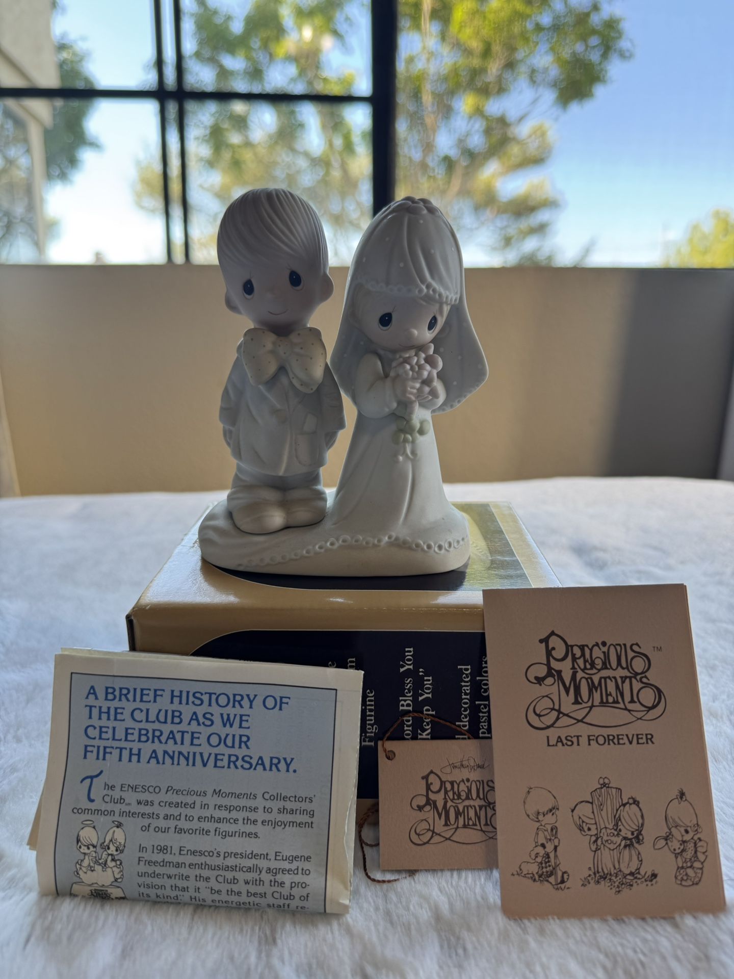 Precious Moments “The Lord Bless You and Keep You” Figurine (E-3114)