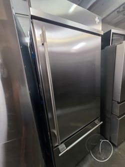 36" KITCHENAID BUILT IN BOTTOM FREEZER STAINLESS STEEL