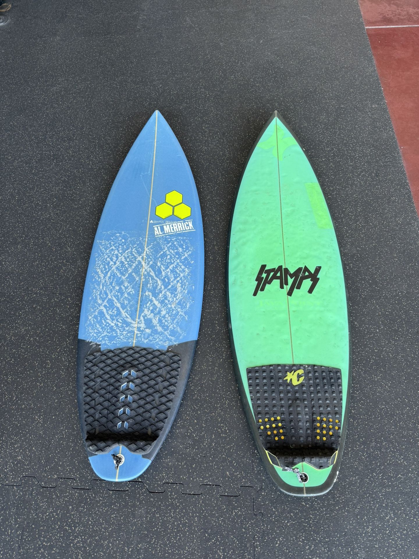 4’8” Grom Surfboards Stamps & Channel Island