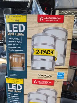 Led wall lights  indoors or outdoor