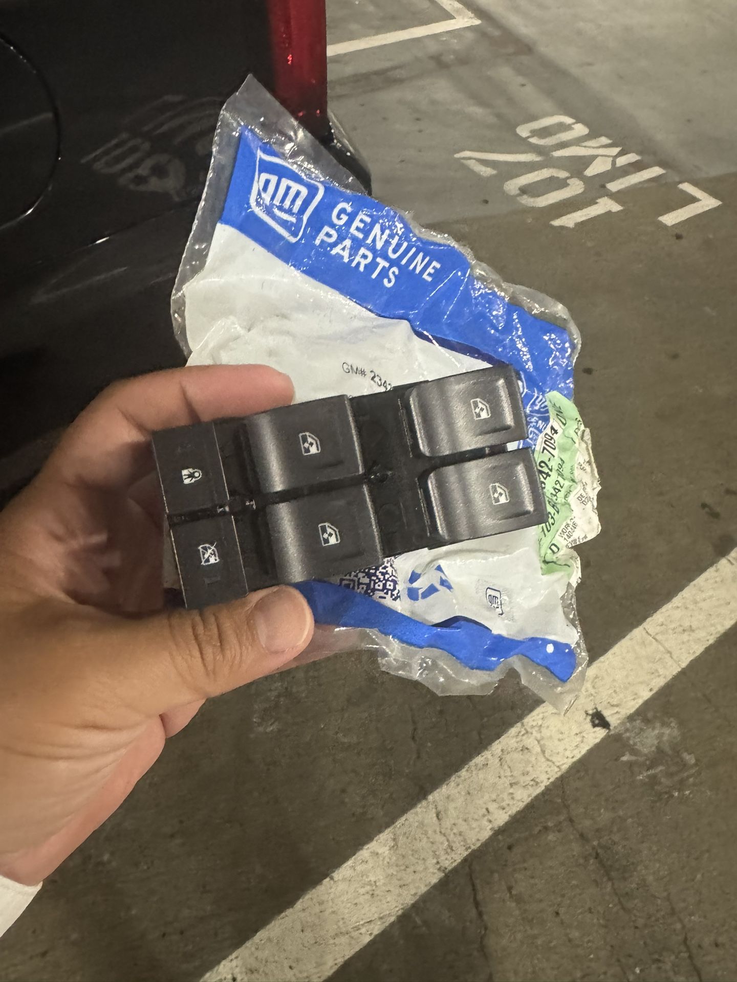 2015-2020 Chevy Suburban Driver Door Window Switch