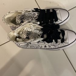 Men Size 7 New Converse Sneaker Paisley 