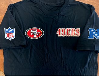 black san francisco 49ers shirt