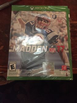 Madden NFL 17 (Microsoft Xbox One, 2016)