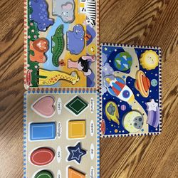 melissa & doug chunky puzzles